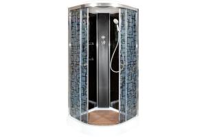 Душевая кабина Deto BМ1590 стандартная BLACK