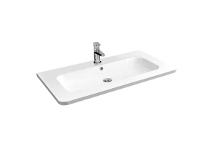 Тумба с раковиной Vincea Roberta 80 белая - 3