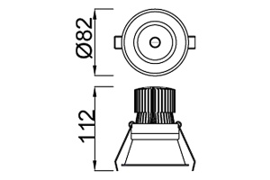 Встраиваемый светильник Mantra Formentera C0072 - 2