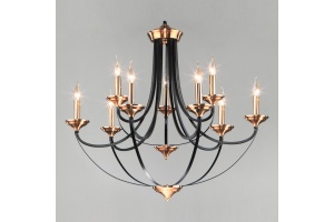 Подвесная люстра Eurosvet Lazzaro 60098/9 черный