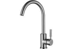 Смеситель для кухни Paulmark Holstein сталь