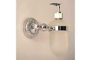 Дозатор для жидкого мыла Magliezza PRIMAVERA (80313-cr)