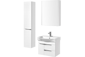 Зеркало-шкаф Aquaton Беверли 65 белый глянец - 3