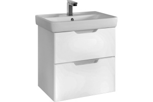 Тумба с раковиной Dreja.eco Q 55 белая - 3