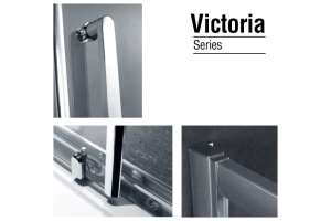 Душевой уголок Gemy Victoria 100х70 хром (S30191HM-A70M) - 3