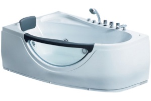 Гидромассажная ванна Gemy  161x96 см (G9046 B L) - 2