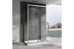 Душевой уголок Abber Schwarzer Diamant 110х90 хром (AG30110H-S90-S90) - 2