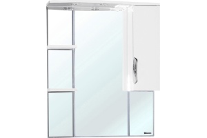 Зеркало-шкаф Bellezza Лагуна 85 R белый