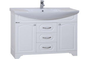 Тумба с раковиной Bellezza Камелия 105 белая - 2