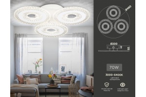 Потолочная люстра Ambrella Light FA FA4001 - 3