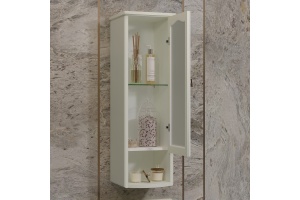 Шкаф-пенал подвесной Opadiris Риспекто левый слоновая кость - 2