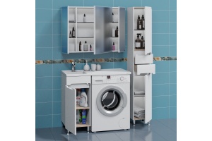 Тумба под раковину Санта Лондон 40 белый - 3