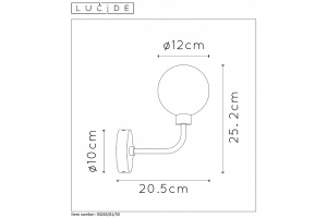 Бра Lucide Berend 30265/01/30 - 3