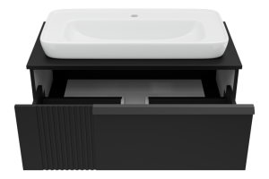 Тумба под раковину Brevita Savoy 90 черный (SAV-09090-0301Я) - 3