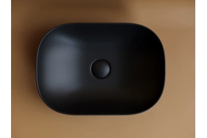 Раковина накладная Ceramica Nova Element 45.5х32.5 черная матовая - 3