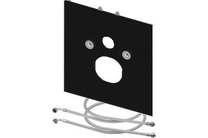 Нижняя стеклянная панель для унитазов TECEone, стекло черное