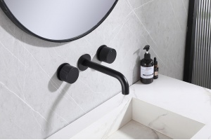 Смеситель для раковины Abber Wasser Kreis черный матовый - 2