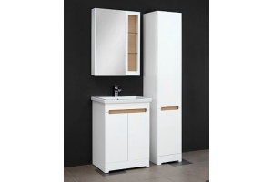 Зеркало-шкаф Stella Polar Антарес 60 белое - 2