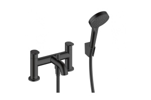 Смеситель на борт ванны Hansgrohe Vernis Blend черный матовый