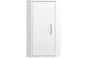 Шкаф подвесной угловой Stella Polar Концепт 30 белый