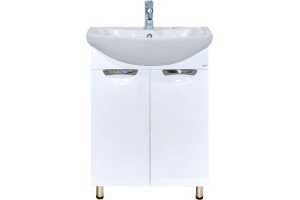 Тумба с раковиной Misty Лаванда 50 прямая - 3