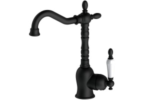 Смеситель для раковины GPD Retro черный матовый