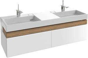 Мебель для ванной Jacob Delafon Terrace 150 белый лак - 2