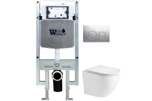 Комплект Weltwasser AMBERG 497 ST + MERZBACH 004 MT-WT + AMBERG RD-MT CR (10000006737)