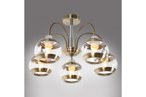 Люстра на штанге MyFar Kris MR1491-5C - 2
