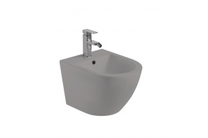 Биде подвесное WeltWasser WW MERZBACH 005 MT-GR матовый серый (10000003716)