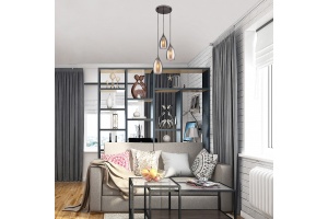 Подвесной светильник Eurosvet Cosmic 50085/3 черный жемчуг - 2