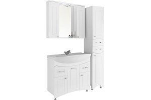 Шкаф-пенал Vod-Ok Адам 35 R, белый - 2