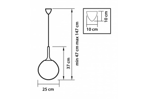 Подвесной светильник Lightstar Globo 813032 - 3
