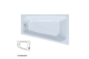 Акриловая ванна Kolpa San Beatrice 170х110 белая