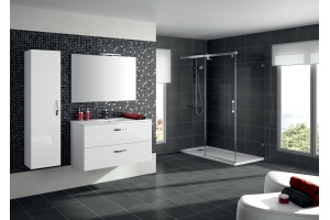 Мебель для ванной Jacob Delafon Ola 100 белый блестящий - 3