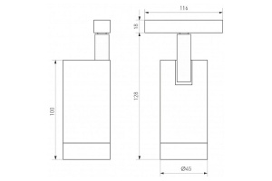 Трековый светодиодный светильник Arlight Mag-Orient-Spot-R45-12W Day4000 035872 - 2
