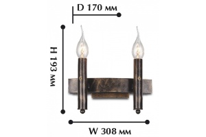Бра Favourite Fortezza 1144-2W - 2