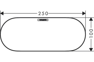 Крышка для корзины Hansgrohe WallStoris чёрный матовый - 2