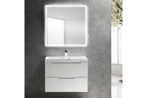 Комплект мебели BelBagno Vittoria 70 белый матовый