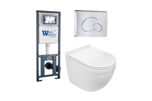 Комплект Weltwasser MARGERG 410 + HEIMBACH 004 GL-WT + MAR 410 RD (10000006474)