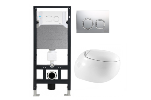 Комплект Weltwasser AMBERG 506 + JECKENBACH 004 GL-WT + AMBERG RD-CR (10000006800)