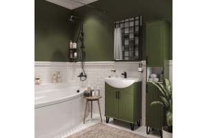 Шкаф-пенал DIWO Сочи 30, зеленый - 2