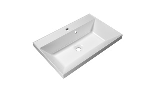 Тумба с раковиной BelBagno Vittoria 70 черный матовый - 3