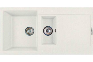 Мойка кухонная Lava D5 latte (белый)