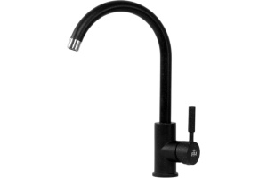 Смеситель для кухни Paulmark Holstein черный матовый