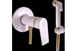 Гигиенический душ Rav Slezak Colorado белый - золото