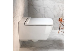 Унитаз подвесной Geberit Xeno² с крышкой, белый (500.500.01.1) - 3