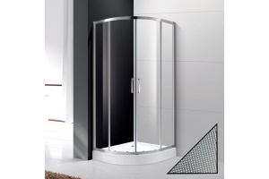 Душевой уголок Cezares Molveno R 2 100 P Cr стекло punto