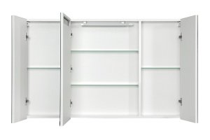 Зеркало-шкаф Aquaton Мадрид 120 с подсветкой белый - 2