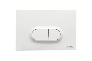 Клавиша смыва Vitra Loop белая глянцевая
